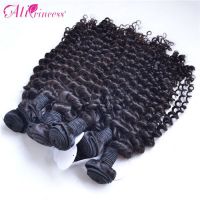 Deep Wave Virgin Human Hair Weaves