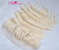 Virgin Hair 13*4 Lace Frontal  #613 Color