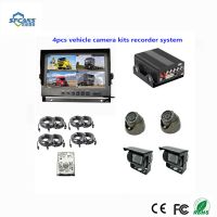 720p 4 Channel HDD Mdvr for Vehicles Car Bus with GPS 3G 4G WiFi