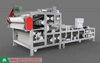Belt Type Filter Press For River Sludge Treatment