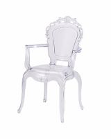 wholseale high quality cheap morden design colorful pp dining ghost chair 