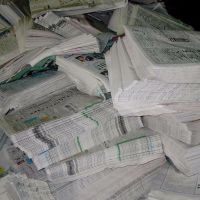 Old paper Scrap , Newspaper Waste , Scrap Paper