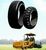 Rubber Solid Tyre high quality forklift loader truck solid tyre trailer solid OTR tyre From Thailand
