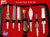 Farrier Hoof Knife Set Kit In