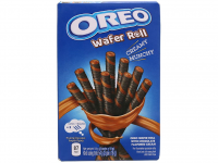 Oreo's Wafer Roll with Chocolate Flavored Cream 18g x 3sachets.