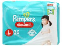 Pamper's baby diaper.