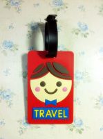 Soft PVC Luggage Tag