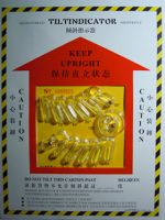 Tiltindicator Label (tiltwtach / Tip N Tell