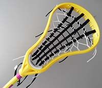 New Womens Lacrosse Stick Debeer Trinity III Head w STX Composite Shaft Girls