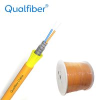 Spiral armor indoor cable with Braiding