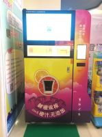 fresh orange juice vending machine