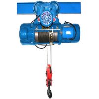 1t electric hoist lifting height 6m power supply 220v double speed steel wire rope electric hoist