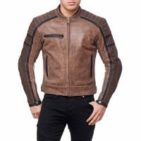 Custom made Men/Ladies Professional Motorbike Racing Leather Jacket/ High Quality men/ladies leather waterproof jackets