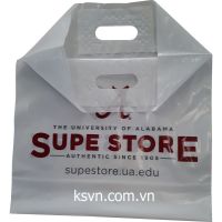 Patch Handle Die Cut Plastic Bag From Vietnam