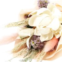 DIY multichoice delicate big size dried flowers collocation bouquet