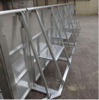 High quality aluminum crowed barrier for event From China