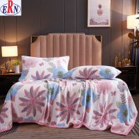 Coral Fleece Blanket Winter Sheet Bedspread Sofa Plaid Throw High Density Super Soft Flannel Blanket From China