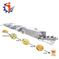 Commercial Used Stainless Steel Potato Chips Production Line