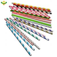 Biodegradable OEM Pointed Flexible Paper Straws
