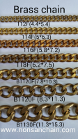 brass chains for imitation jewelry