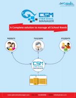 Cyber School Manager | CSM  |  Best School Management Software