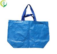 Custom logo  Outdoor Grocery Recycle waterproof PP Woven Frakta Large Shopping Bag