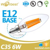 Worbest 2w 4w 6w e14/12 led light bulb for home lighting candle light bulb SMD indoor bulb