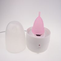 Menstrual cup sterilizer