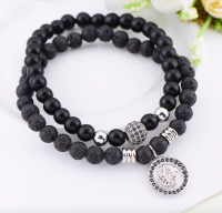 Lion Sign Beads Bracelet