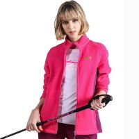 Custom Workout Streetwear Anti-pilling Woman Polar Fleece Jacket