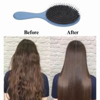 Hotsale Curly Hair Round Boar Bristle Detangling Hair Brush Comb