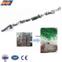 Plastic PP PE PET film bottle dirty waste product recycle washing machine line