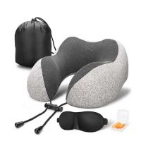 Factory wholesale u shape travel neck support pillow for airplane train