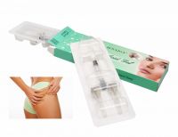 2ml  beauty personal care cross linked derm hyaluronic acid filler injection for treat facial wrinkles and etched furrows