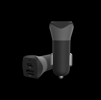 Dual USB Fast Car Charger With