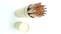 Cedar Wooden  24-colored Pencils