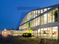 Curved Tent arc tent  curved marquee  tunnel tent From China