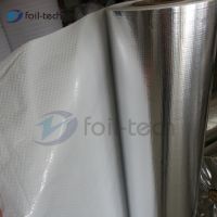 max 2.4m width aluminum foil woven fabric