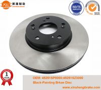 Black-painted Brake Disc/brake Rotor