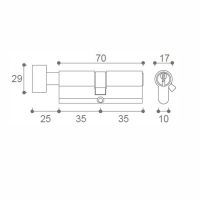 Thumb Turn Door Lock Cylinder/mortise Cylinder Lock/schlage Lock Cylinder/door Lock