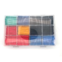 560PCS Heat Shrinkage Tubing Assortment Adhesive 2:1 Electrical Wire Cable Wrap Electric Insulation Kit With Box For DIY