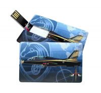 Cheap OEM logo printing credit card usb stick factory price From China
