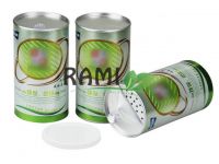 Rami new design easy peel off shifter lid flavoring powder salt paper tube packaging box