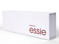 Eco friendly recyclable fabric foldable rigid candle storage box garment easy flat magnetic closure white folding gift packaging From China