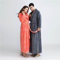 Fashion Loose Long Flannel Pillowtop Nightgown For Women 