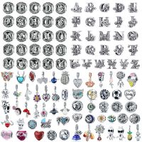 BAMOER s925 Sterling silver charms pendants For bracelet necklace womrn jewelry