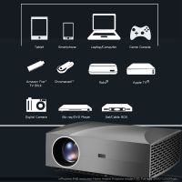 inProxima 2019 5.8 inches F30 FHD LCD Projector 4200 lumens Native 1920x1080 Resolution Portable Projector