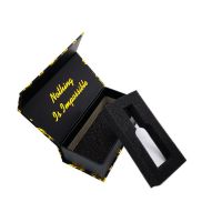 Matte Black Foldable Magnetic Closure Gift