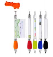 Plastic ballpoint pen banner pen adverting pen promotional pen with custom logo