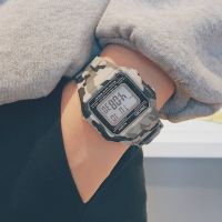 Watches Male Harajuku Fashion Digital Sports Waterproof Male and Female Students Korean Simple Electronic Watch